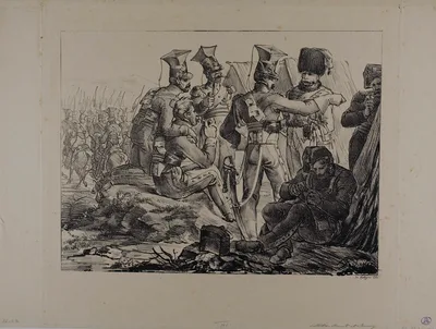 Lancers on Bivouac — Nicolas Toussaint Charlet
