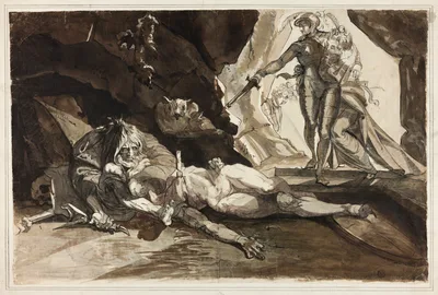 The Cave of Despair — Henry Fuseli