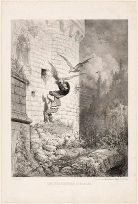 The Hunters of Eagles' Nests — Gustave Doré