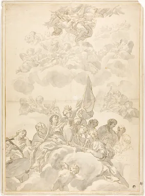 Glorification of Saint — Ciro Ferri