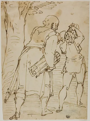 Abraham and Isaac — Luca Cambiaso