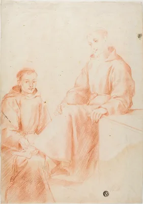 Two Monks — Ludovico Carracci