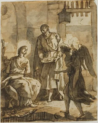 Saint Peter Visiting Saint Agatha in Prison and Healing her Wounds — Anton Raphael Mengs