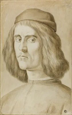Portrait Bust of a Young Man — Sandro Botticelli