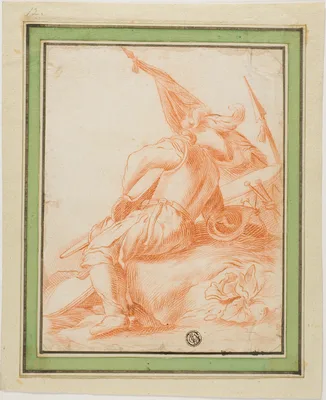 Warrior at Rest — Salvator Rosa