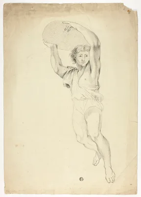 Boy Carrying Weight — Charles Le Brun