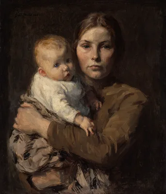 Mother and Child — Gari Melchers