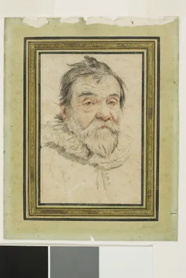 Portrait of a Bearded Old Man — Claude Mellan