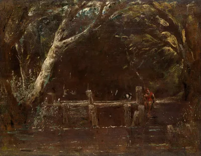 Landscape (The Lock) — John Constable