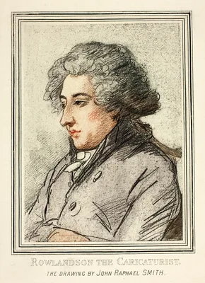 Portrait of Thomas Rowlandson, from Reproductions of Drawings by Old Masters in the British Museum — John Raphael Smith