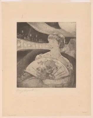 In the Opera Box, No. 3 — Mary Cassatt
