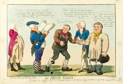 An Irish Union! — Isaac Cruikshank