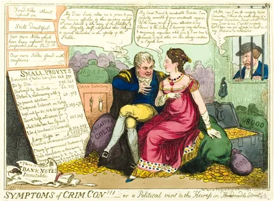 Symptoms of Crim. Con!! — Isaac Cruikshank