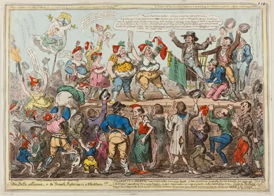 The Belle-Alliance — George Cruikshank