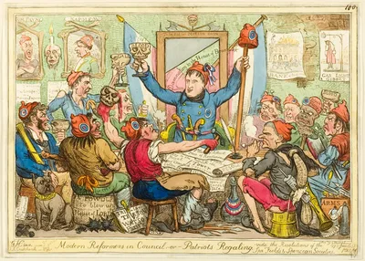 Modern Reformers in Council — Isaac Cruikshank