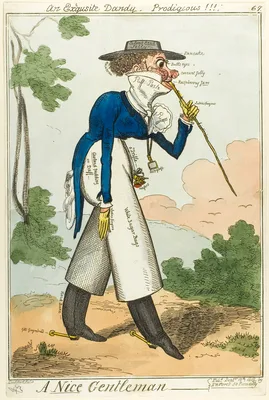 A Nice Gentleman — Isaac Cruikshank