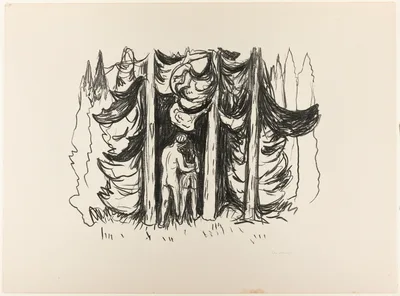 The Forest — Edvard Munch