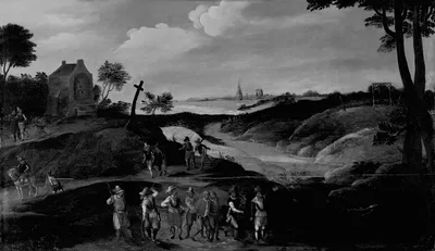 Landscape with Figures — Joos de Momper, II