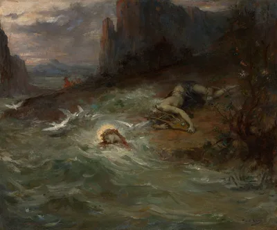 The Death of Orpheus — Henri Leopold Lévy
