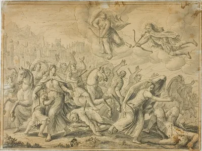 Death of Niobe's Children — Maerten de Vos