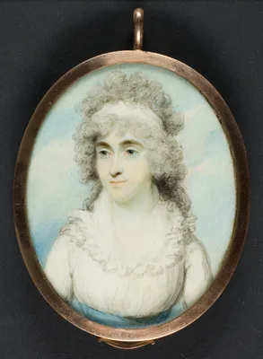 Portrait of Martha Ellison — Henry Edridge