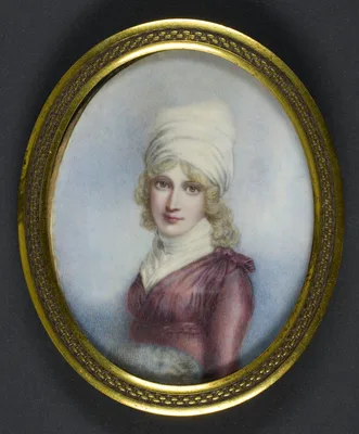 Portrait of Mrs. Moffat — Nathaniel Plimer