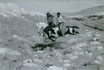Ceremony of the Fastest Horse — Frederic Remington