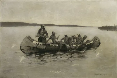This Was a Fatal Embarkation — Frederic Remington