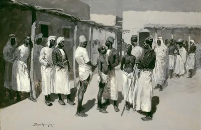 Slave Market — Frederic Remington