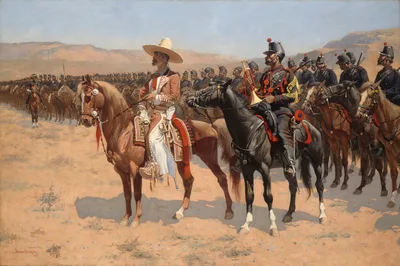 The Mexican Major — Frederic Remington