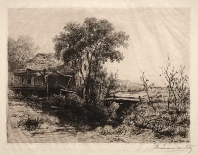 The Deserted Mill — Hendrik Dirk Kruseman van Elten
