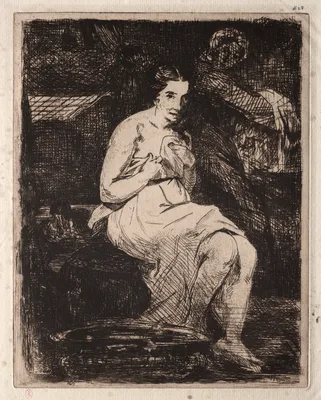 La Toilette — Édouard Manet