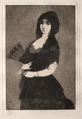 Exotic Flower (Fleur exotique) — Édouard Manet
