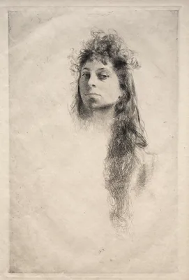 Head of a Girl — Robert Frederick Blum
