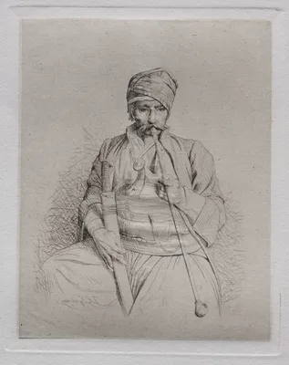 Egyptian Smoker — Jean-Léon Gérôme