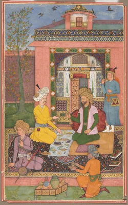 A Royal Picnic on a Terrace — Muhammad Ali
