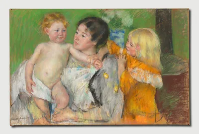 After the Bath — Mary Cassatt