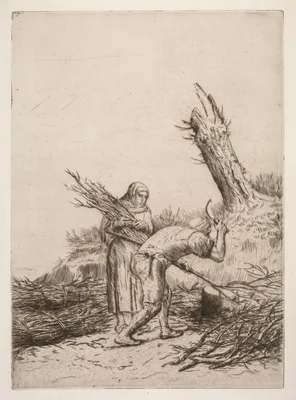 Les faiseurs de fagots — Alphonse Legros