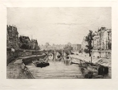 View from Pont St. Michel — Maxime Lalanne