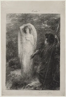L'Evocation d'Erda — Henri Fantin-Latour