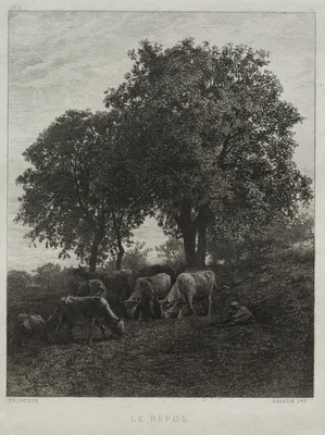 Rest — Charles Jacque