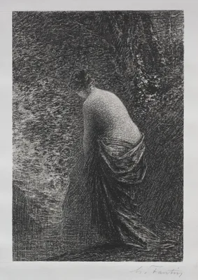 Bather Standing — Henri Fantin-Latour