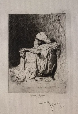 Seated Arab — Mariano Fortuny Marsal