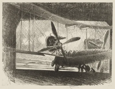 English War Work:  The Big Bug — Joseph Pennell