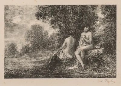 Bathers — Henri Fantin-Latour