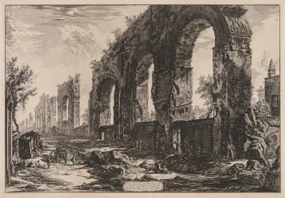 Views of Rome:  The Aquaduct of Nero — Giovanni Battista Piranesi