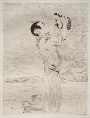 The Water Drinker — Édouard Manet