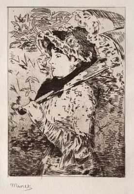 Jeanne: Spring — Édouard Manet