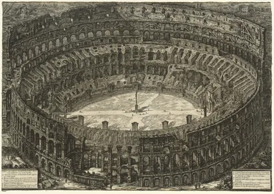 Views of Rome:  The Colosseum — Giovanni Battista Piranesi