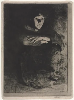 In the Ashes — Paul-Albert Besnard